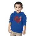 thumbnail image 2 of Awkward Styles Thanksgiving Toddler Hoodie Pink Turkey Fleece Hooded Sweatshirt, 2 of 5