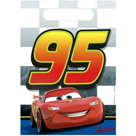 Cars Favor Bags (8 Pack) - Party Supplies