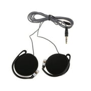 ROZYARD Clip-on Headphones, Subwoofer Stereo Wired Headphones,3.5mm Interface Earphone