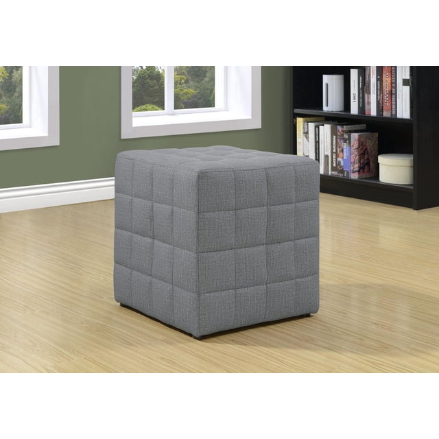 Monarch Specialties Inc Monarch Specialties Linen-Look Ottoman
