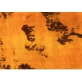 thumbnail image 1 of Ahgly Company Indoor Rectangle Abstract Yellow Modern Area Rugs, 4' x 6', 1 of 4