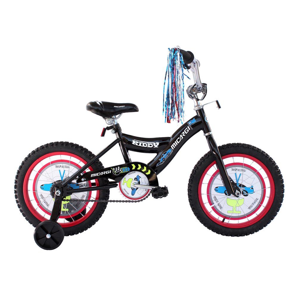 Micargi 16" Kiddy Kids Bike, Black