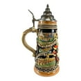 thumbnail image 6 of Barcelona Spain Landmarks Panorama LE German Stoneware Beer Stein .5 L Germany, 6 of 10