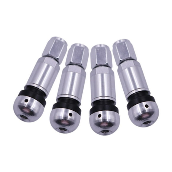Miulika 4 Pieces Bolt in Tire Valve Stem Caps Directly Replace Prevent Tire Blowouts