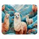 thumbnail image 1 of Alfombrilla de escritorio con diseño de alpaca, pequeña, para gaming, con base de goma, ideal para el trabajo, juegos, oficina y hogar., 1 of 7