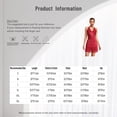 thumbnail image 5 of TSSOE Womens Fringe Jumpsuit Latin Dance Romper Sleeveless Tassel Ballroom Dance Samba Rumba Leotard Coffee XXL, 5 of 5