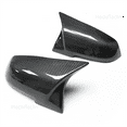 thumbnail image 6 of Bright black-For BMW 3 Series F30 F31 320i 328i 330i 335i Sedan & Touring Auto Car Rear View Side Mirror Cover Trim Carbon Fiber Style, 6 of 7