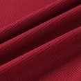 thumbnail image 6 of Men's Waffle Knit Lace up Henley T-Shirt, Short Sleeve Casual Summer Stand up Collar Top Wine, 6 of 9