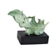 thumbnail image 3 of Figura de pluma de resina, estatua de pluma, colección de decoración, figura artística, adorno de escritorio, escultura de pluma para sala de estar Verde 19x7x138cm, 3 of 8