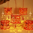 GoldHub 2024 Dragon Year Chinese Lantern Festive Red Paper Lantern New