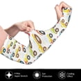 thumbnail image 3 of Daiia Cartoon Monster Trucks UV Sun Protection Arm Sleeves - Cooling Compression Arm Sleeve - Sports & UV Arm Sleeves for Men & Women, 3 of 8