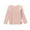 Pink, variant on Spazoro Kids Girls Shirts Tee, Long Sleeve Crew Neck 2025 Solid Color Casual Loose Tops for Child Girls Navy Size 3 T