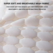 Bed Pillows for Sleeping, Soft Hotel Collection Pillows for Side and Back Sleepers Gusseted Cooling Pillow, Memory Foam Pillows, Twin Pillows 24.8x15.75 Perfect for Twin Bed and Travel