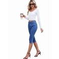 thumbnail image 6 of Women Jeans Trendy High Waisted Slim Fit Stretch Denim Jeans XXL, 6 of 9