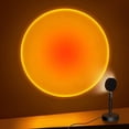 thumbnail image 2 of Lishi Sunset Projection LED Light, Rainbow Rotation Lamp for Photography, Selfie, Home Decor, 2 of 5