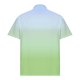 thumbnail image 4 of Blusa y camisa de manga corta con cuello vuelto para hombre, informal, lisa, de manga corta, con botones y cuello vuelto., 4 of 5