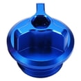 thumbnail image 1 of Miulika 2 Pieces Engine Oil Filler Cap Screw Screw-In Universal Decorative Gas Caps for Red, 1 of 6