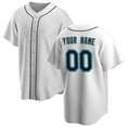 thumbnail image 1 of LS Customized Seattle Baseball Jersey American Game Baseball Jersey Personalized Your Name Any Number All Stitched Us Size S-6XL, 1 of 6
