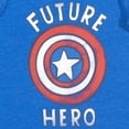 thumbnail image 5 of Marvel Avengers Captain America Sleeper Gown and Hat Newborn to Infant, 5 of 5
