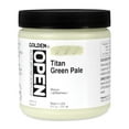 thumbnail image 2 of Golden Open Acrylic Paint, 8 oz, Titan Green Pale, 2 of 2