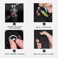 thumbnail image 3 of Electric Pepper Grinder Automatic Salt and Pepper Mill with Adjustable Coarseness One Hand Operation Spice Grinding Tool Black, 3 of 8