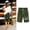 Army Green, variant on AXXD Women'S Shorts Summer Shorts Printing Elastic Waist 5-inch Pants Drawstring 5-inch Shorts Mother's Day