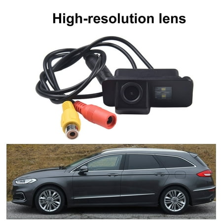 DAMIFU Car Rear-View Back-Up Reverse Camera 170° ford For Mondeo S-Max Focus Fiesta Black-Accessories For Vehicles