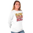 thumbnail image 4 of Slow Your Roll Saying Geek Nerd Gym Long Sleeve TShirt Men Women Brisco Brands X, 4 of 6