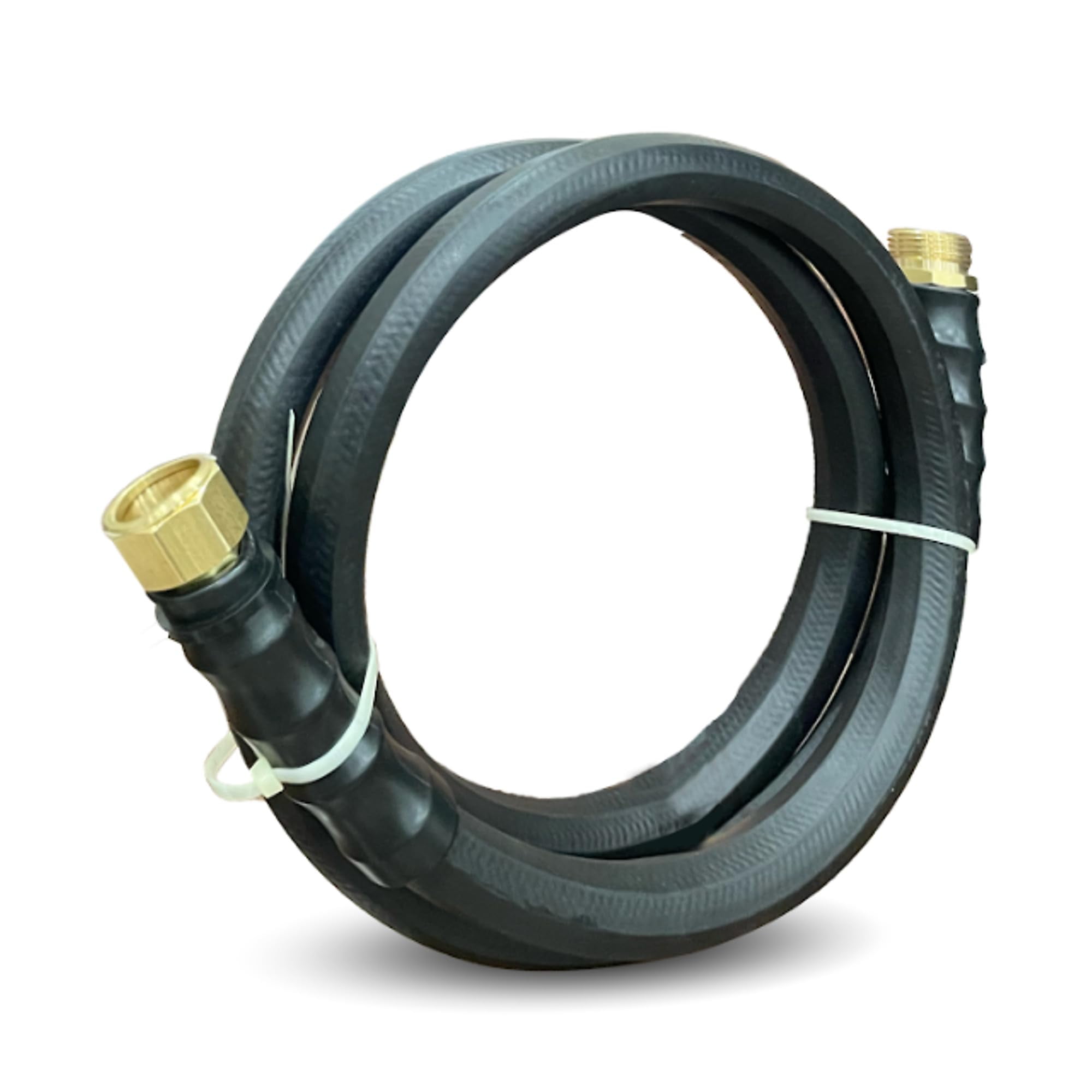Strongway Rubber Garden Hose, 5/8in. x 15ft., 5/8in. Connection, 150 PSI
