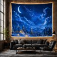 thumbnail image 6 of Magical Night Vast With Deep Sky, Mystical Fantasy for Space Lovers, Galaxy Room Decor Statement Accent, Christmas Gift, Tapestry Wall Hanging for Bedroom and Dorm, 6 of 7