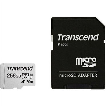 Transcend 256GB Memory Card for Samsung Galaxy A51/A50/A20/A10e/A01 - High Speed MicroSD Class A1 U3 MicroSDXC