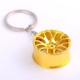 thumbnail image 4 of UDIYO Car Wheel Rim Model Key Chain Keychain Wheel Fashion Metal Keyring Pendant, 4 of 7