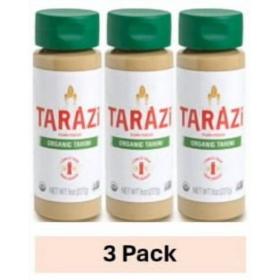 Tarazi Tahini - 8oz Organic Squeeze Bottle -3pk