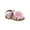 Pink, variant on Toddler and Little Girls Tulle Flower Sandals