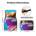 thumbnail image 5 of Fuzoiu Lizard With Sunglasses Colorful Print Carpet Floor Mats for Car,Car Foot Mat Set,Universal Fit 4 Piece Mat Pad Set,Fits Most Cars Trucks Vans Sedans SUV Auto Carpet Mat Se, 5 of 7