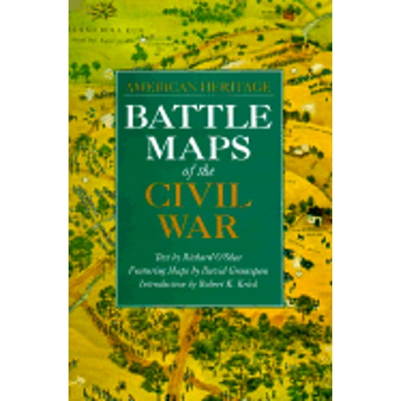 Pre-Owned American Heritage Battlemaps Civil War (Hardcover) 9780831713720