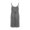 Dark Gray, variant on HBBIKVI Open Back Mini Slip Dress for Women Summer Sleeveless Dress with Spaghetti Straps,Side Slit Hem,and Lightweight Relaxed Fit for Beach Summer Outings