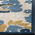 thumbnail image 2 of Cottage Light Brown Large Rectangle Rug-Color:Ivory/Blue,Shape:Runner,Size:2'-3" X 8', 2 of 4