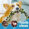 thumbnail image 4 of Dog Rope Toys 2 Nearly Indestructible Dog Toys, Dog Toy for Medium to Large Breed, Dental Cleaning Chew Toys, Dog Tug Toy for Boredom, Dog Teething Toys, Dog Rope Toy for Aggressive Chewers, 4 of 7