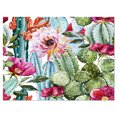 thumbnail image 2 of Design Art - Cactus Pattern Watercolor, 2 of 4