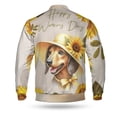 thumbnail image 2 of Happy Women's Day Dachshund Sunflower Vintage Proud Mom All Over Print 3D Baseball Jacket Wiener Dog Lover Gifts Idea Bomber Jacket Softball - 02030, 2 of 6