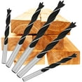thumbnail image 4 of Max-Craft Woodworking Brad Point Drill Bit Set Wood Hole Cutter 10Pcs 5/32 inch, 4 of 8