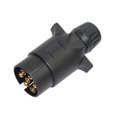 thumbnail image 2 of kurtrusly 7 Pin 12V European Trailer Socket Plug Tow Towing Electrics Connector Transfer Signal Adapter RV Truck Accessories 1Set, 2 of 6