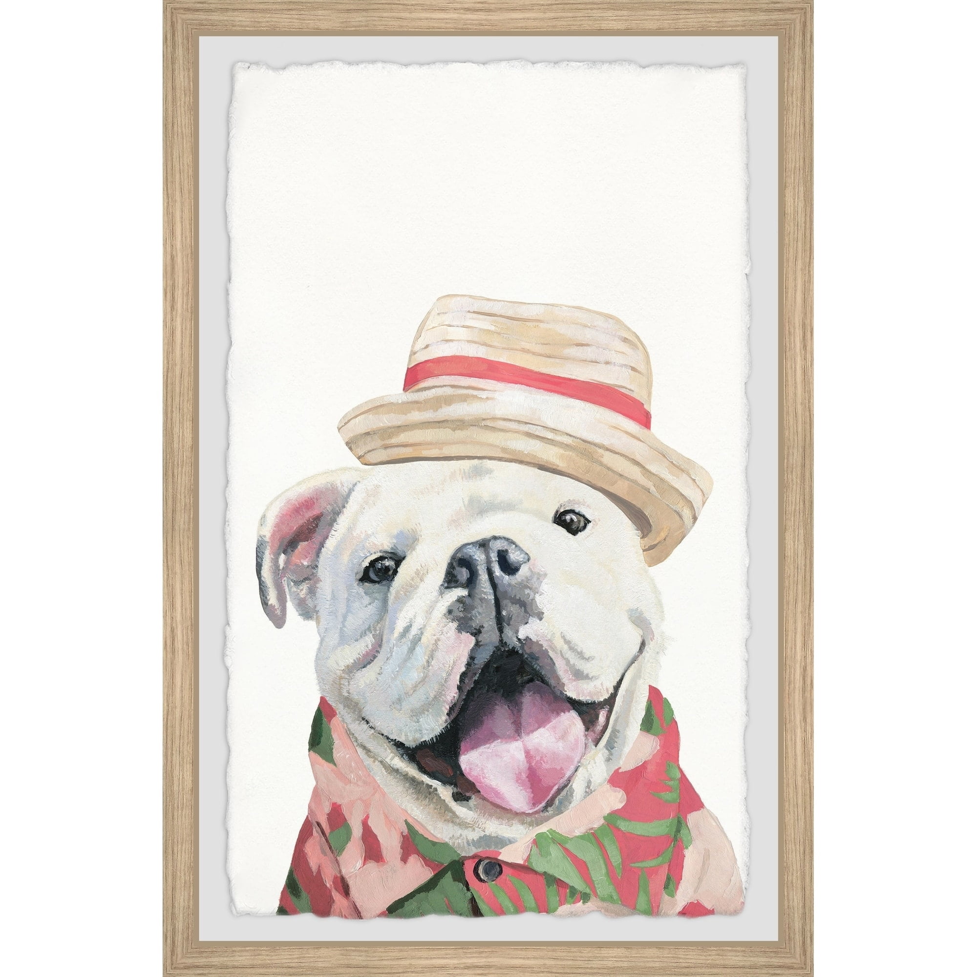 Marmont Hill "Summer Photo" Framed Painting Art Print, 8.00" x 1.50"