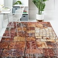 thumbnail image 3 of Unique Loom Valencia Collection Area Rug - Mestalla (9' x 12' Rectangle Rust Red/Brown), 3 of 10