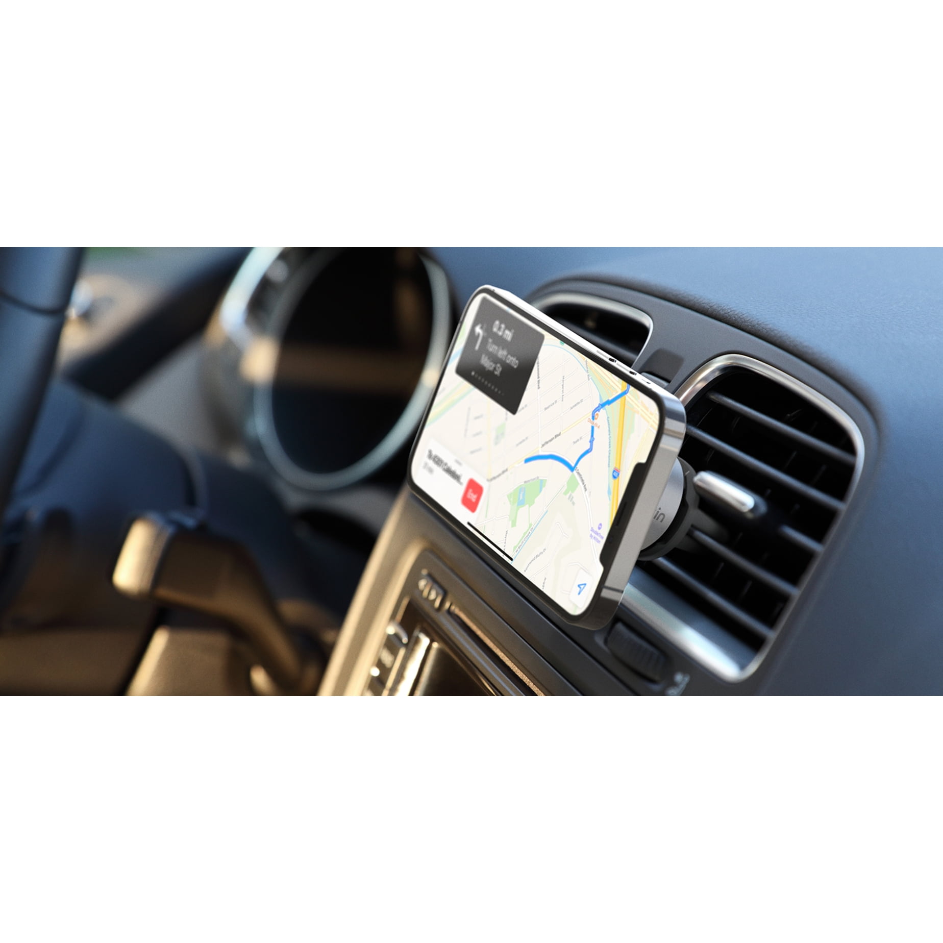 Belkin MagSafe Vent Mount Pro - MagSafe Phone Mount For Car - Car  Accessories - Car Phone Holder Mount - Magnetic Phone Holder for iPhone 15,  iPhone