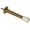 Polished Nickel, variant on Ives 060F15 3" Flexible Baseboard Door Stop - Nickel