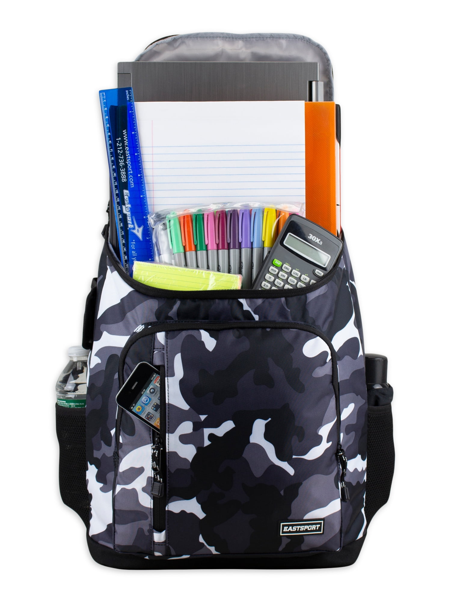 Eastsport Unisex Legend Laptop Backpack, Army Camouflage