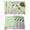 Green, variant on Easter Bunny Placemats Set of 4, Colorful Eggs Cute Rabbit Green Country Wooden Placemats for Dining Table, Place Mats for Kitchen Tabletop, Waterproof Wipeable Dining Table Mats Set
