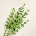 thumbnail image 2 of Ramo de flores falsas ANGGREK Pequeñas margaritas de Lana de ganchillo, 2 of 8